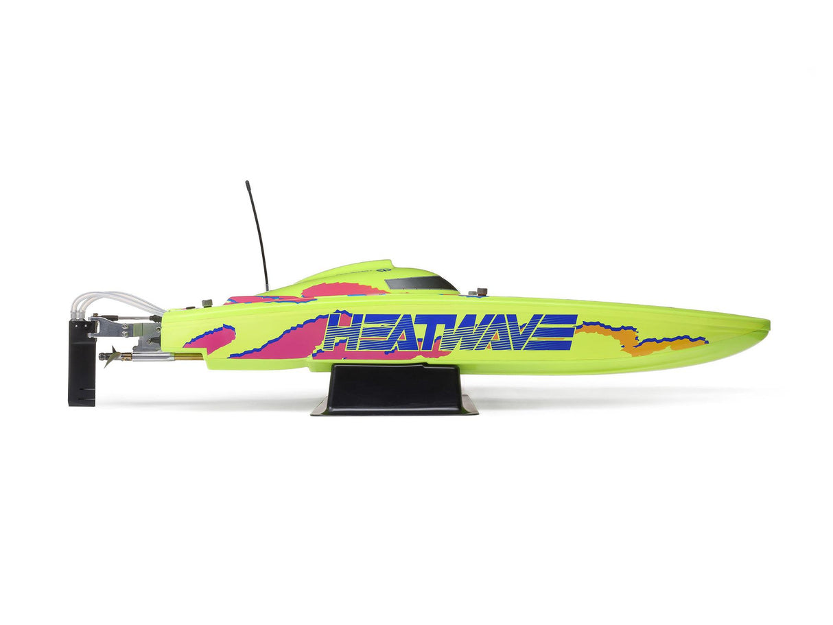 Proboat Blackjack 24 inch V2 Catamaran Brushless: RTR - Heat Wave Visual
