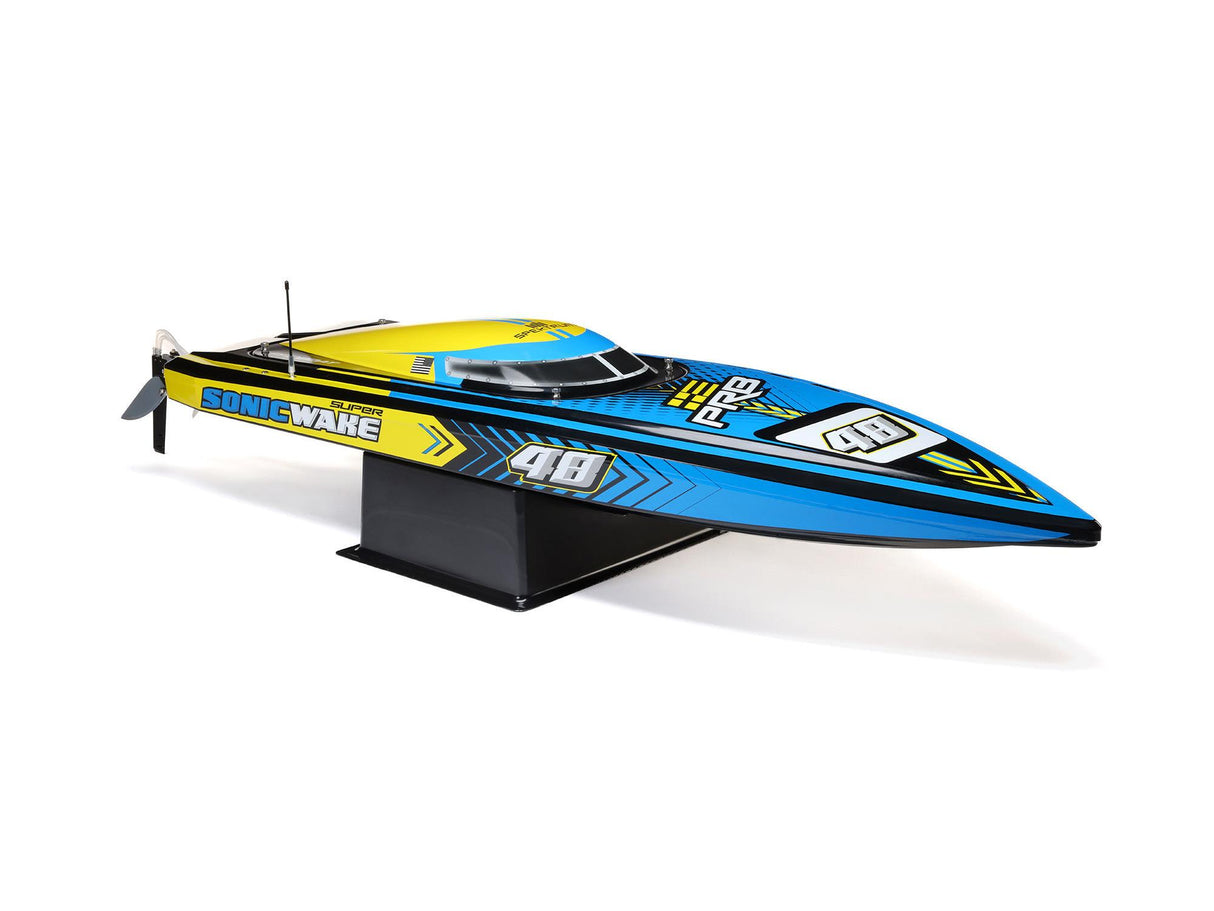 Pro Boat Super Sonicwake 48 Inch 8S Self-Righting Brushless Deep-V RTR