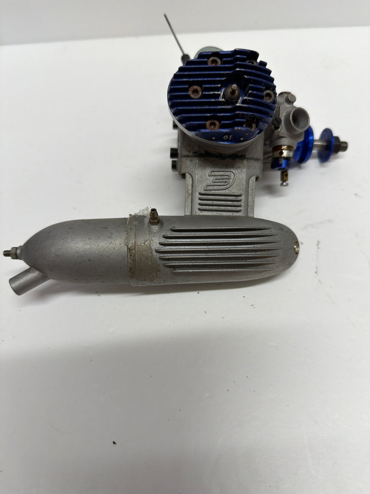 Second Hand Aircraft Engine 2-stroke Evolution 61 Damaged or modified remote needle (Box 62)