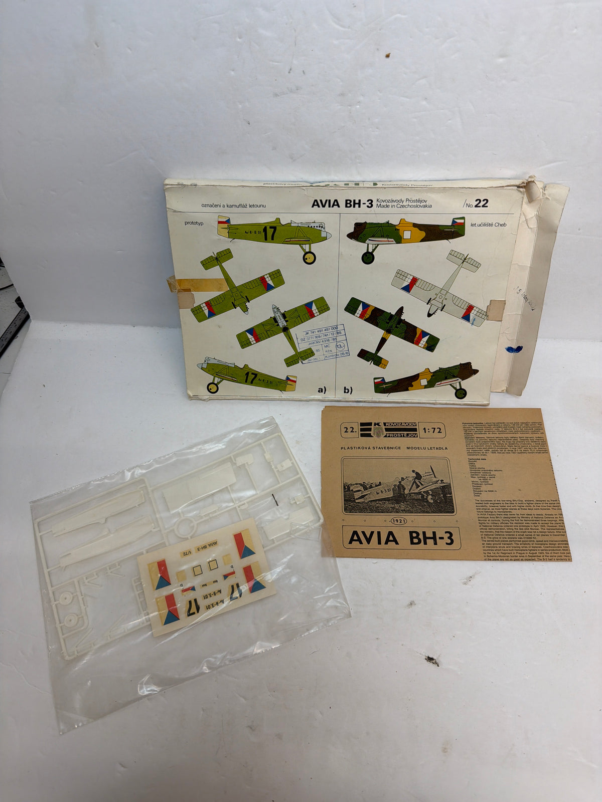 KP Avia BH-3 1/72 No. 22