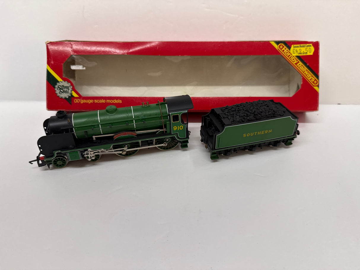 Hornby Southern Merchant Taylor 910 Loco & Tender - SECOND HAND
