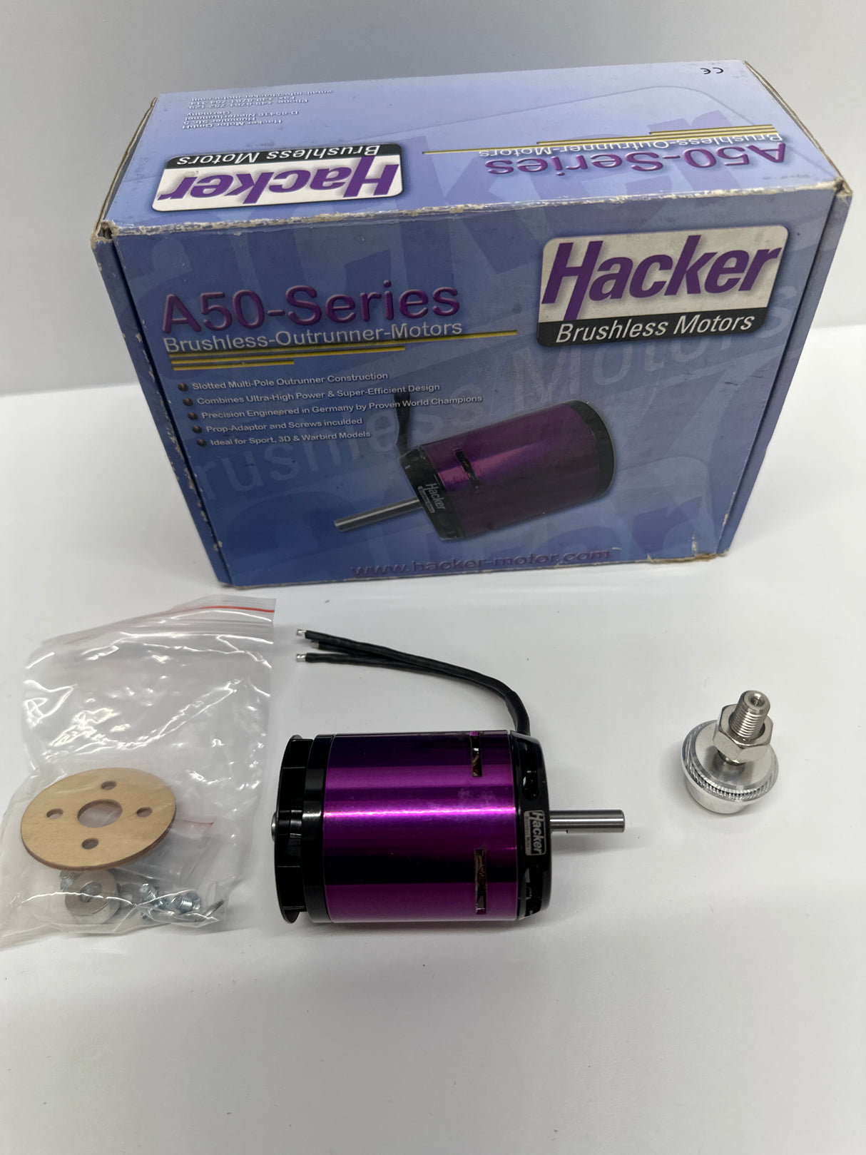 Hacker A50-14L 300 RPM Outrunner Brushless Motor earlier version to V4