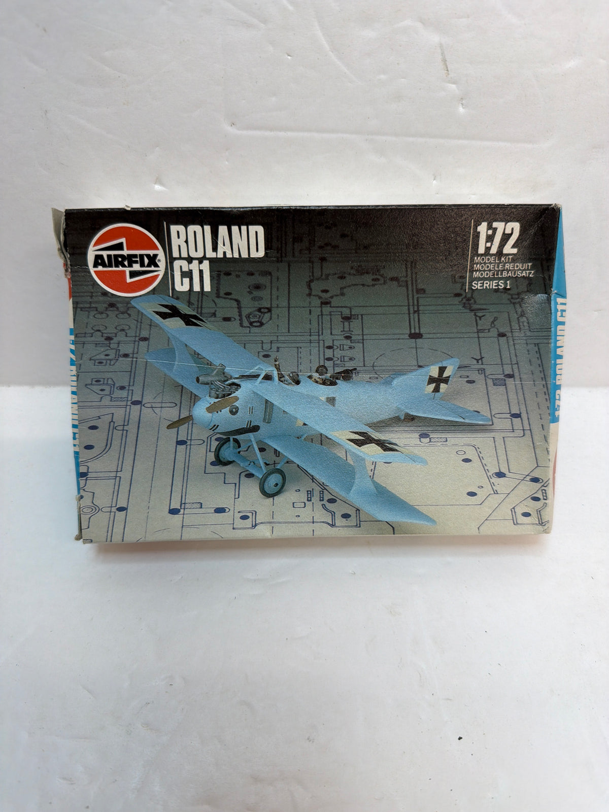 Airfix LFG Roland C.II 1/72 120 Plastic Model Kit Vintage