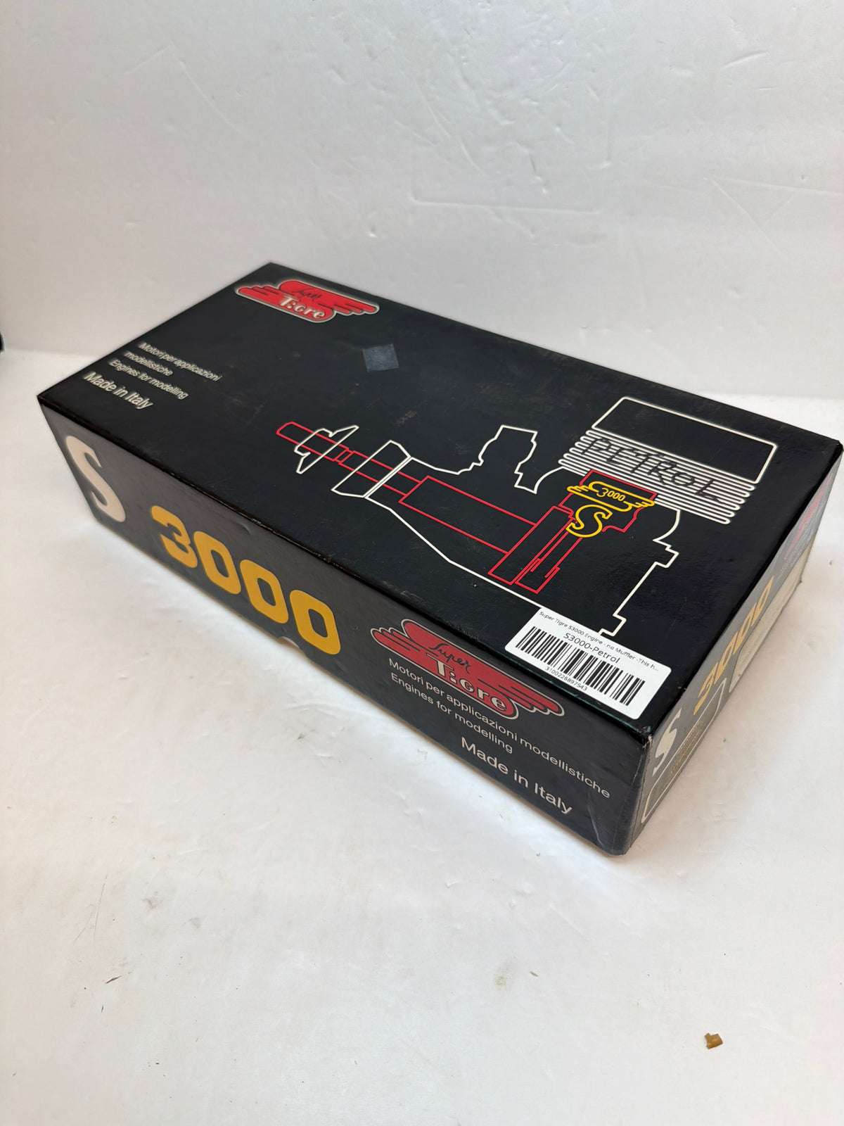 Super Tigre S3000 Engine - no Muffler -This has been converted to petrol Second Hand