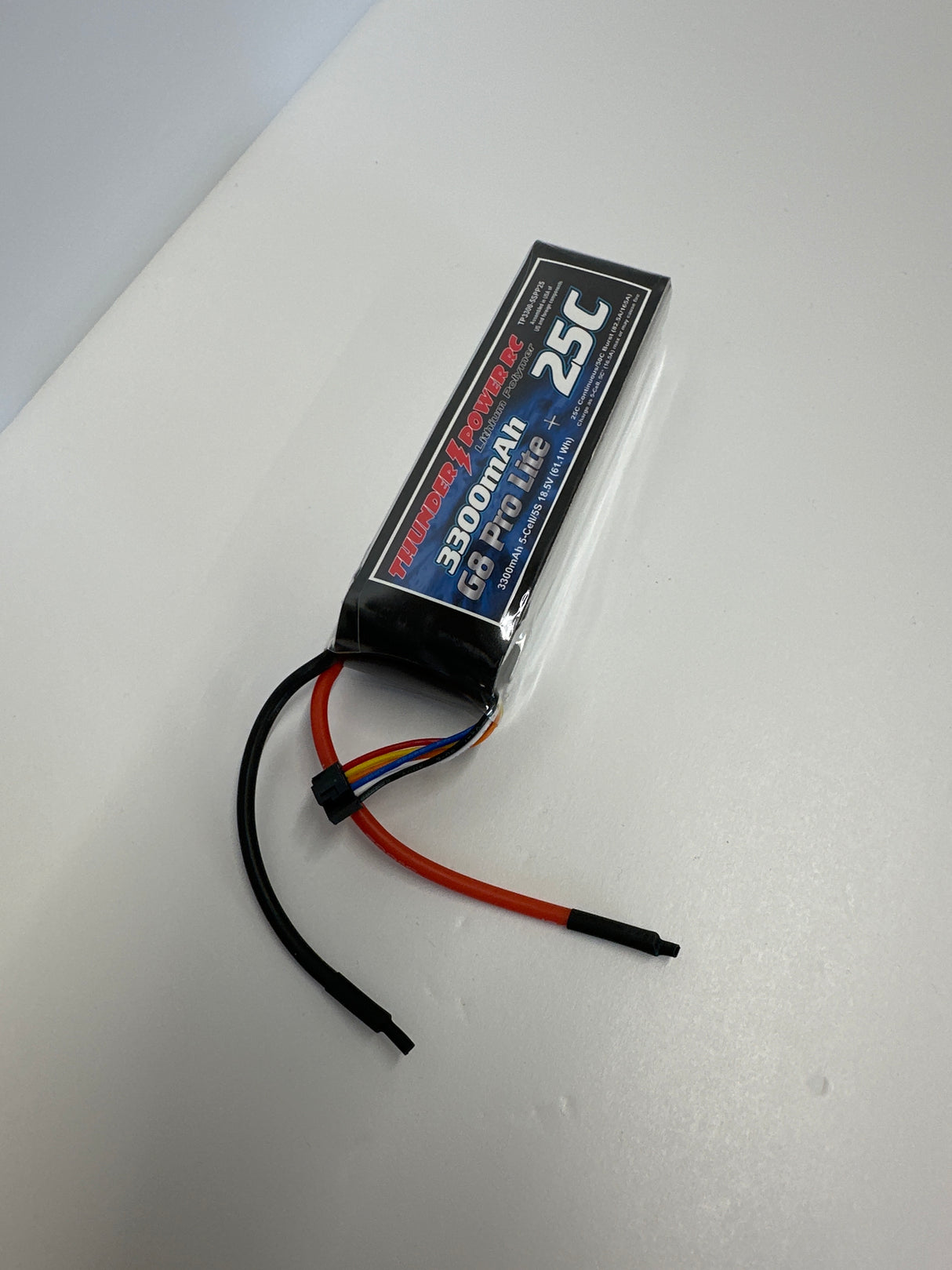 Thunder Power Lipo 18.5v 5 cell 3300mah 25C