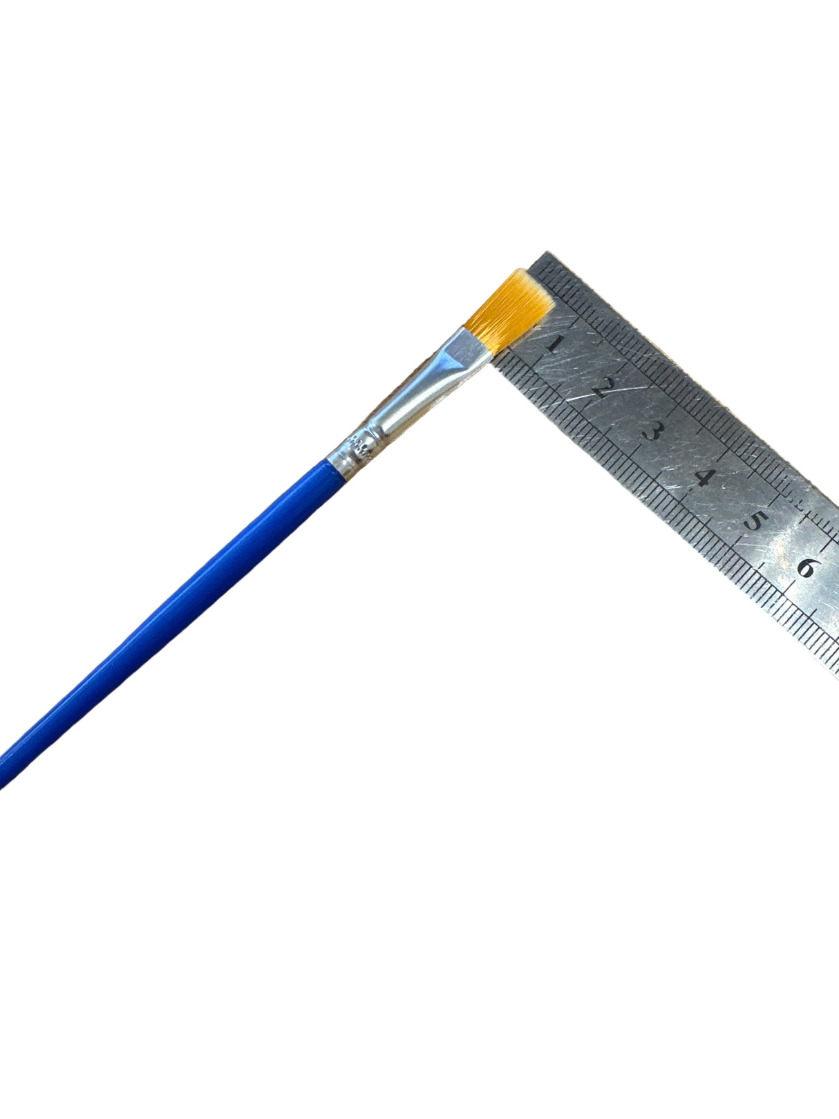 Synthetic Hair Modellers Paint Brush Size 7mm wide Flat