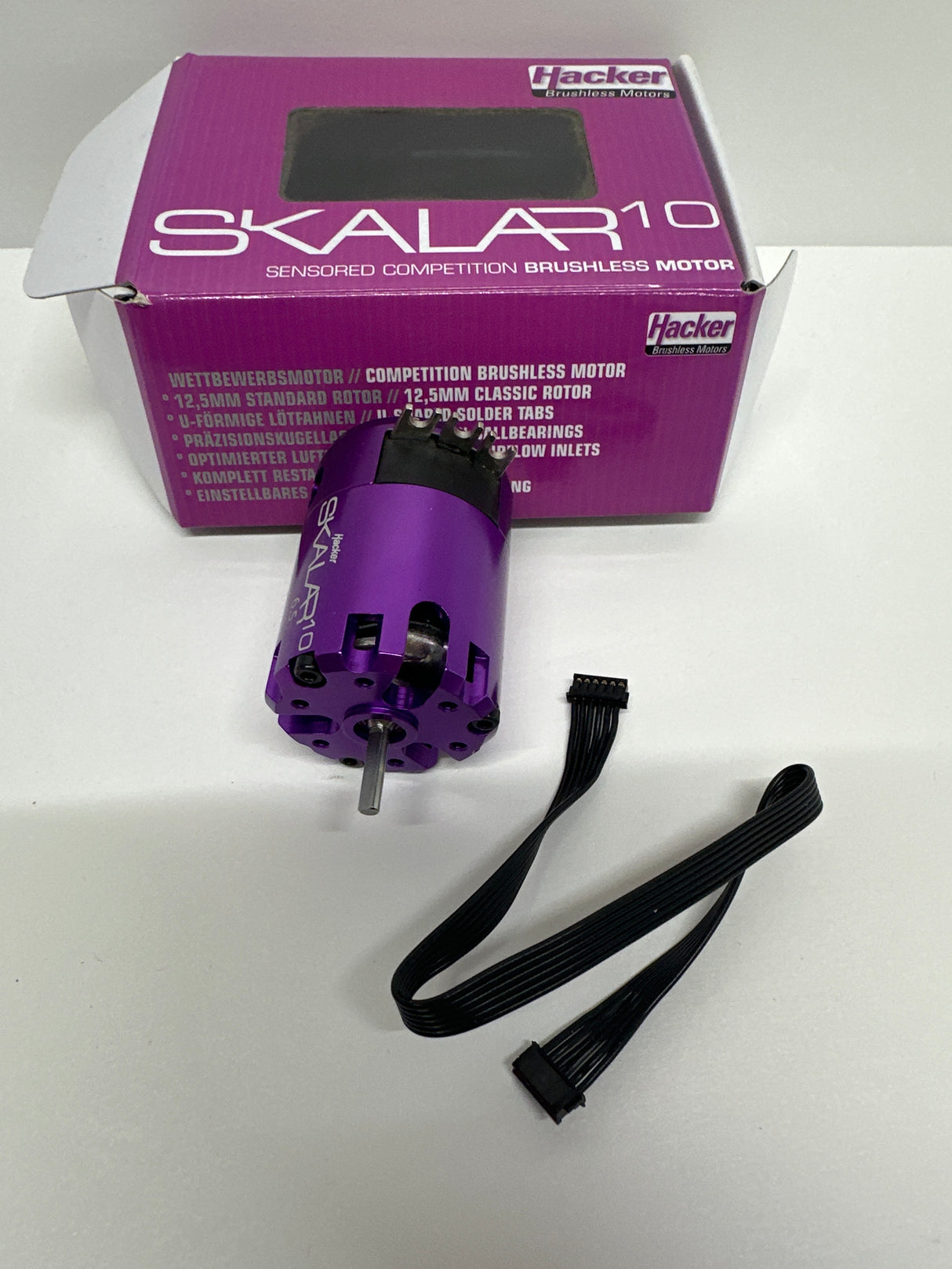 Hacker Inrunner Brushless sensored Motor Skalar 10 - 6.5 Turn