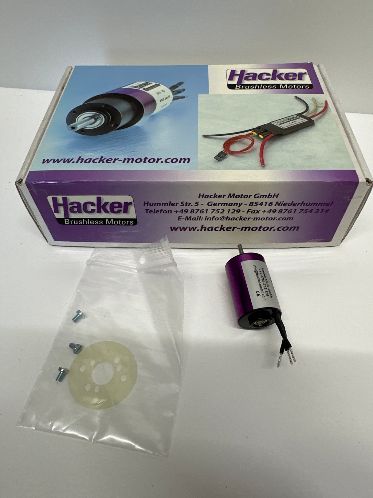 Hacker B20-22S 4091 rpm Inrunner Brushless Motor