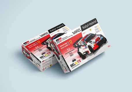 BELKITS 1/24 Toyota GR Yaris Rally Guanajuato Mexico Winner 2023 Kit BEL026