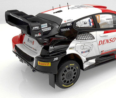 BELKITS 1/24 Toyota GR Yaris Rally Guanajuato Mexico Winner 2023 Kit BEL026