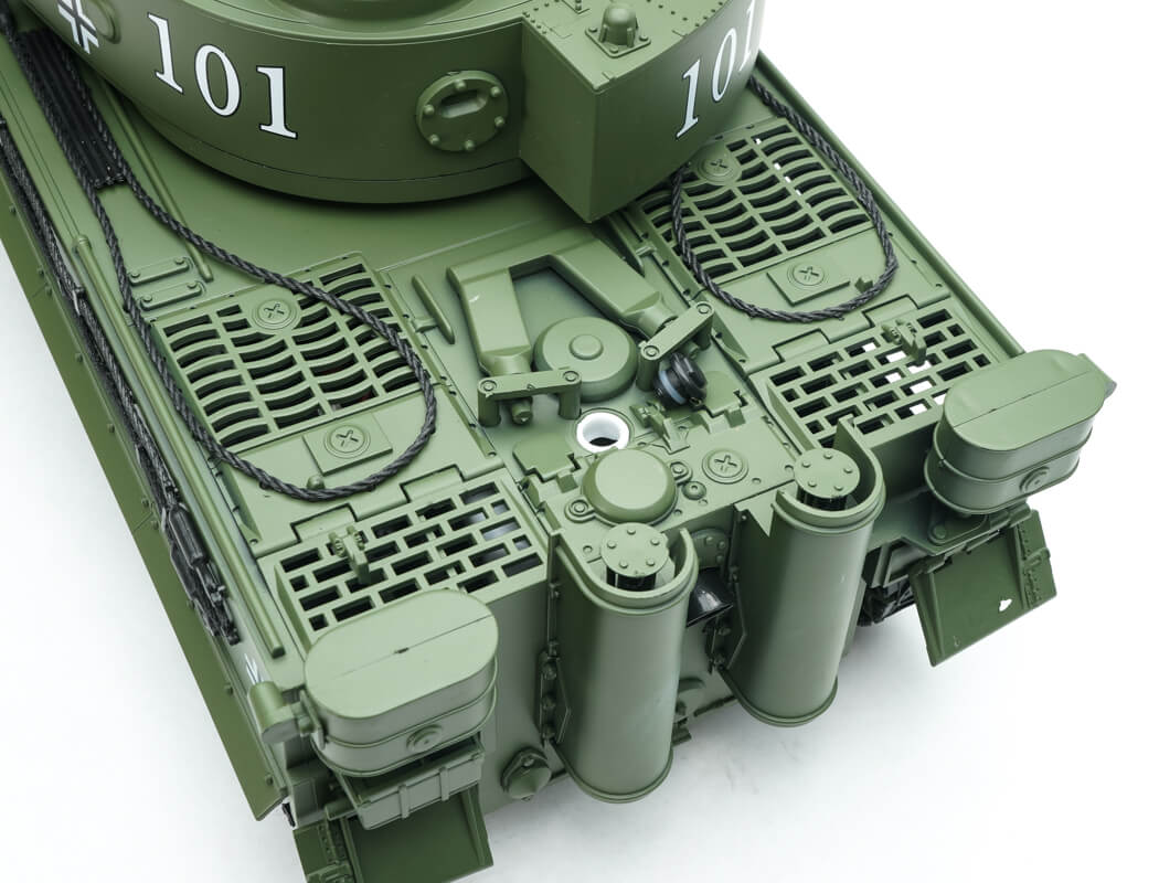 BROTHER TANK RC TANK 1:18 GERMAN TIGER 1 - GREEN