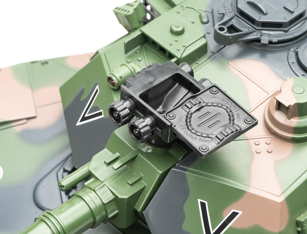 BROTHER TANK RC TANK 1:18 USA M1A2 CAMO GREEN