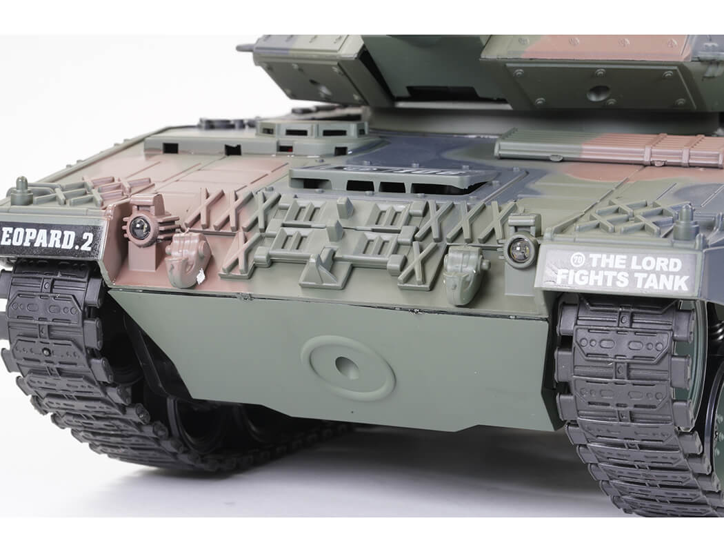 BROTHER TANK RC TANK 1:18 GERMAN LEOPARD 2 - CAMO