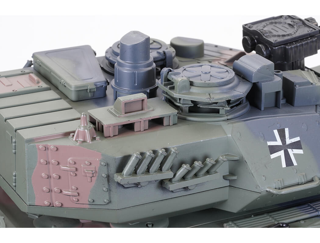 BROTHER TANK RC TANK 1:18 GERMAN LEOPARD 2 - CAMO