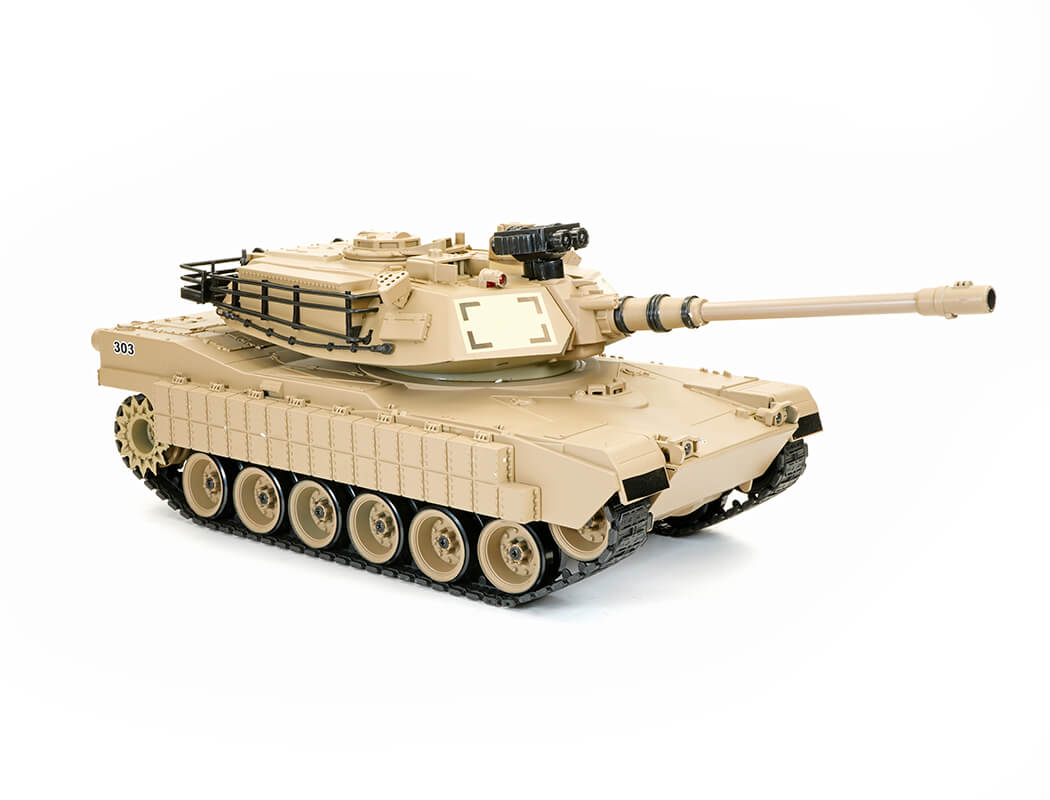 BROTHER TANK RC TANK 1:18 USA M1A2 - DESERT STORM