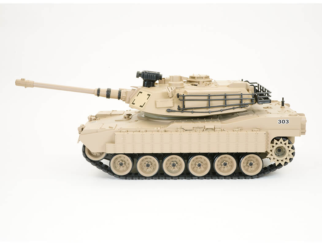 BROTHER TANK RC TANK 1:18 USA M1A2 - DESERT STORM