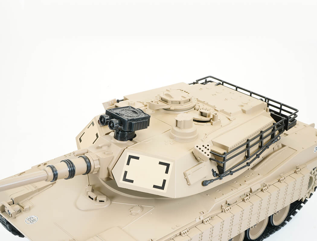 BROTHER TANK RC TANK 1:18 USA M1A2 - DESERT STORM
