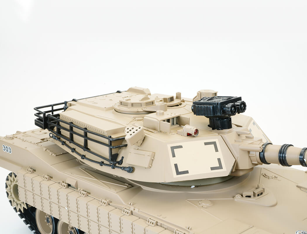 BROTHER TANK RC TANK 1:18 USA M1A2 - DESERT STORM