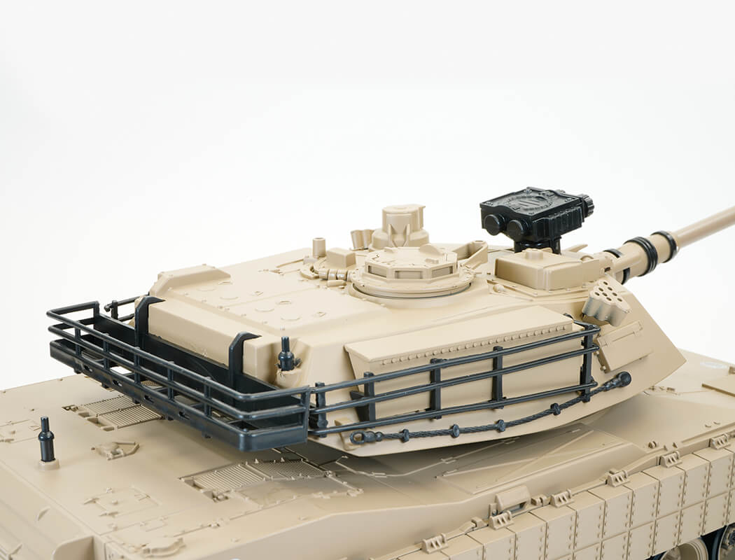 BROTHER TANK RC TANK 1:18 USA M1A2 - DESERT STORM