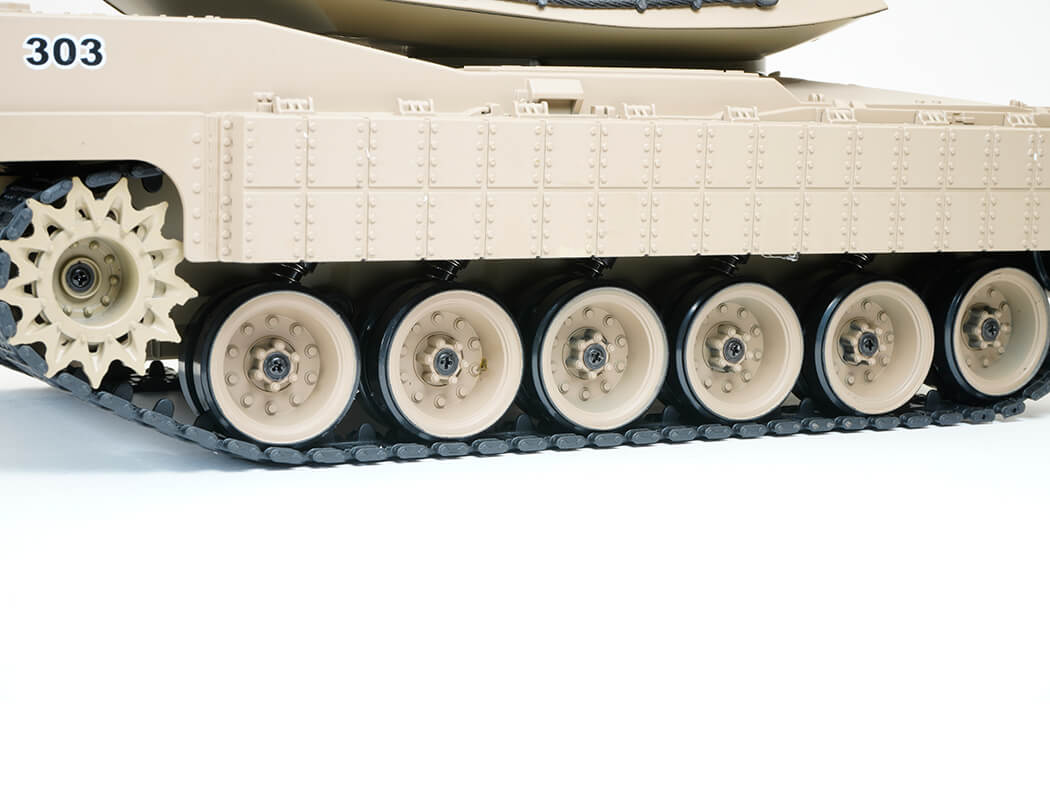 BROTHER TANK RC TANK 1:18 USA M1A2 - DESERT STORM