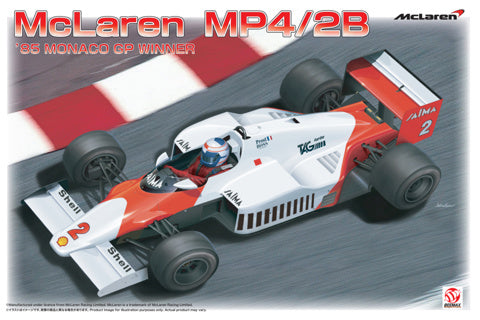 Beemax 1/20 MCLAREN MP4/2b MONACO 1985 Kit BX20001