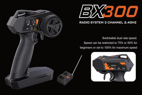 PD Racing Radio System 3 Channel 2.4GHz RX/TX