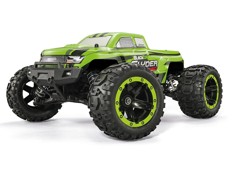 HPI BlackZon Slyder MT Turbo 1/16 4WD 2S Brushless Stadium Truck - Green 540200