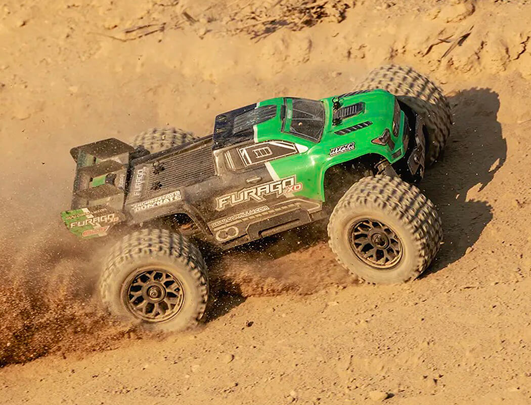 CORALLY 1/12 FURAGO XD RTR TRUCK - Green