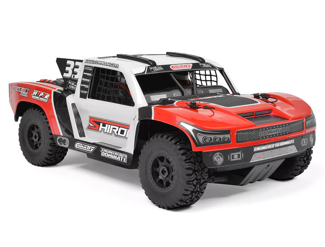 CORALLY SHIROI XP6 BRUSHLESS SHORT COURSE TRUCK RTR - RED