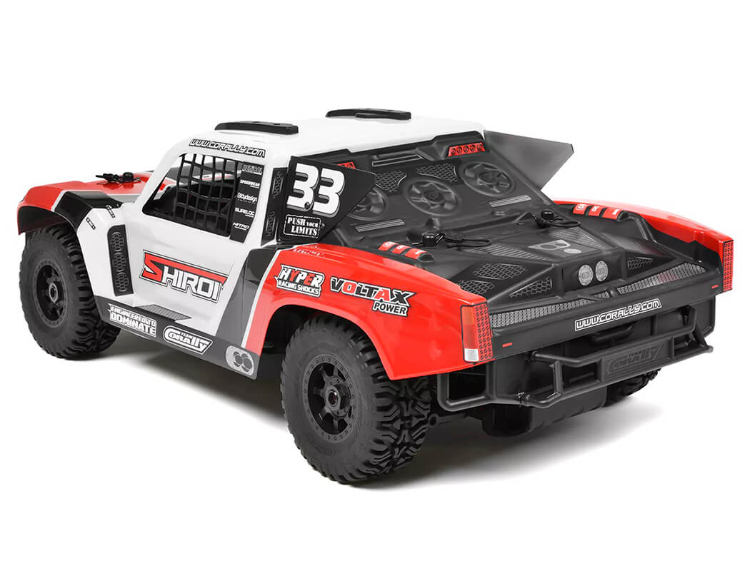CORALLY SHIROI XP6 BRUSHLESS SHORT COURSE TRUCK RTR - RED