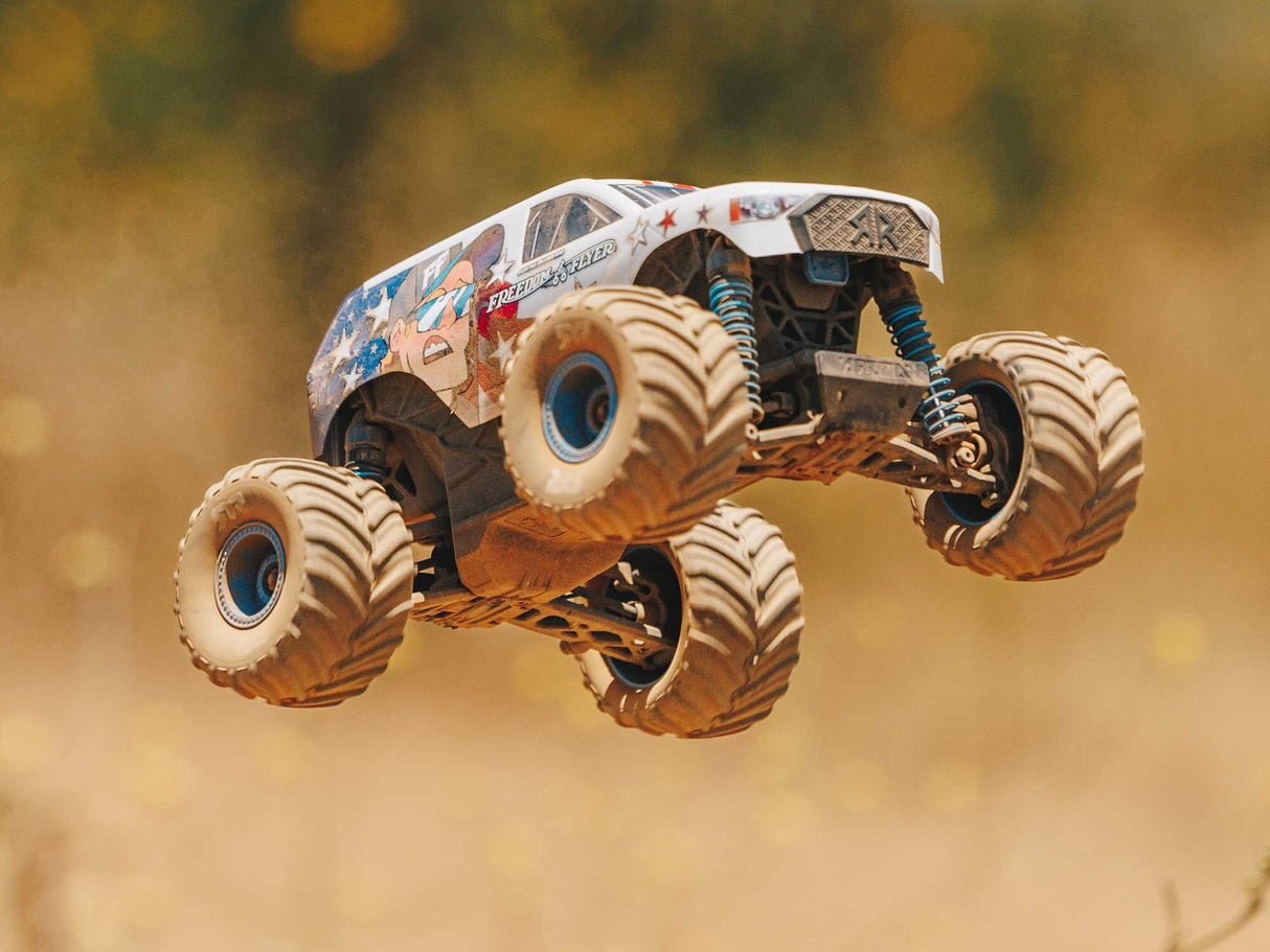Arrma 1/16 FREEDOM FLYER GROM 4X4 RTR Brushed Monster Truck (Battery & Charger included) Pre Order - Expected end of July