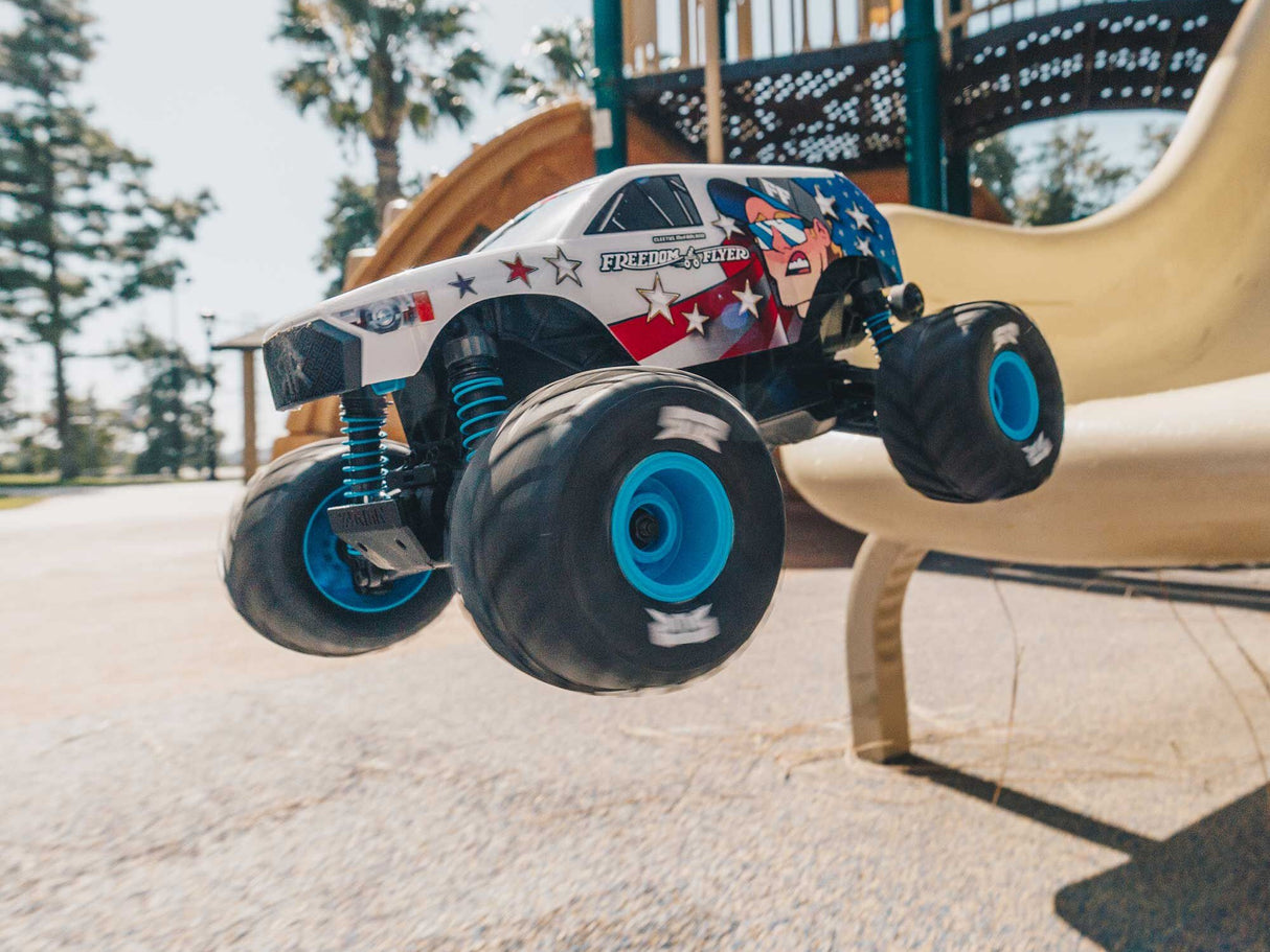Arrma 1/16 FREEDOM FLYER GROM 4X4 RTR Brushed Monster Truck (Battery & Charger included) Pre Order - Expected end of July
