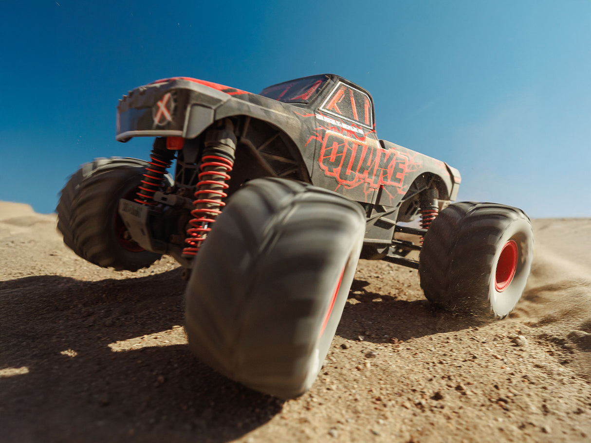 ARRMA 1/16 QUAKE GROM 4X4 RTR Monster Truck Red