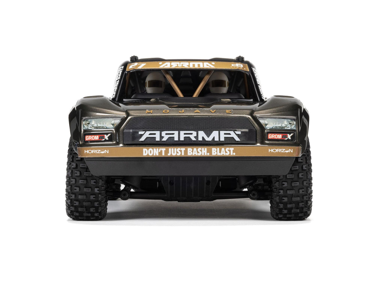 Armma 1/18 MOJAVE GROM 223S BLX 4X4 DT (No Battery or Charger) Black EX DISPLAY MODEL