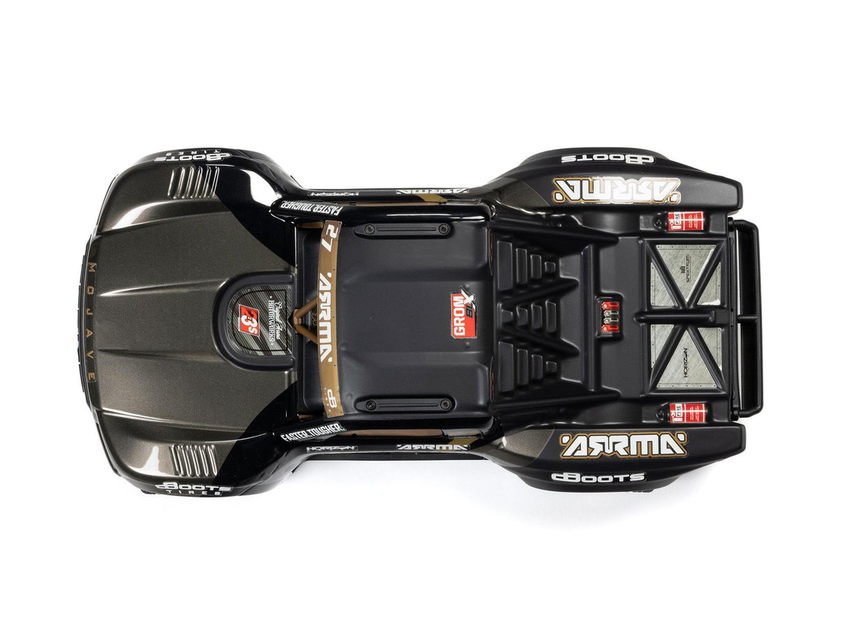 Armma 1/18 MOJAVE GROM 223S BLX 4X4 DT (No Battery or Charger) Black EX DISPLAY MODEL