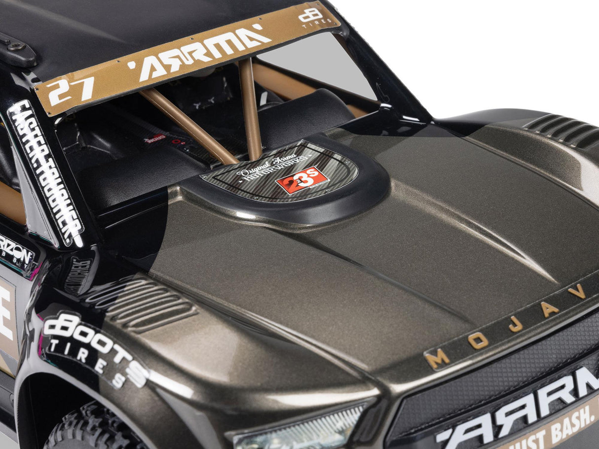 Armma 1/18 MOJAVE GROM 223S BLX 4X4 DT (No Battery or Charger) Black EX DISPLAY MODEL