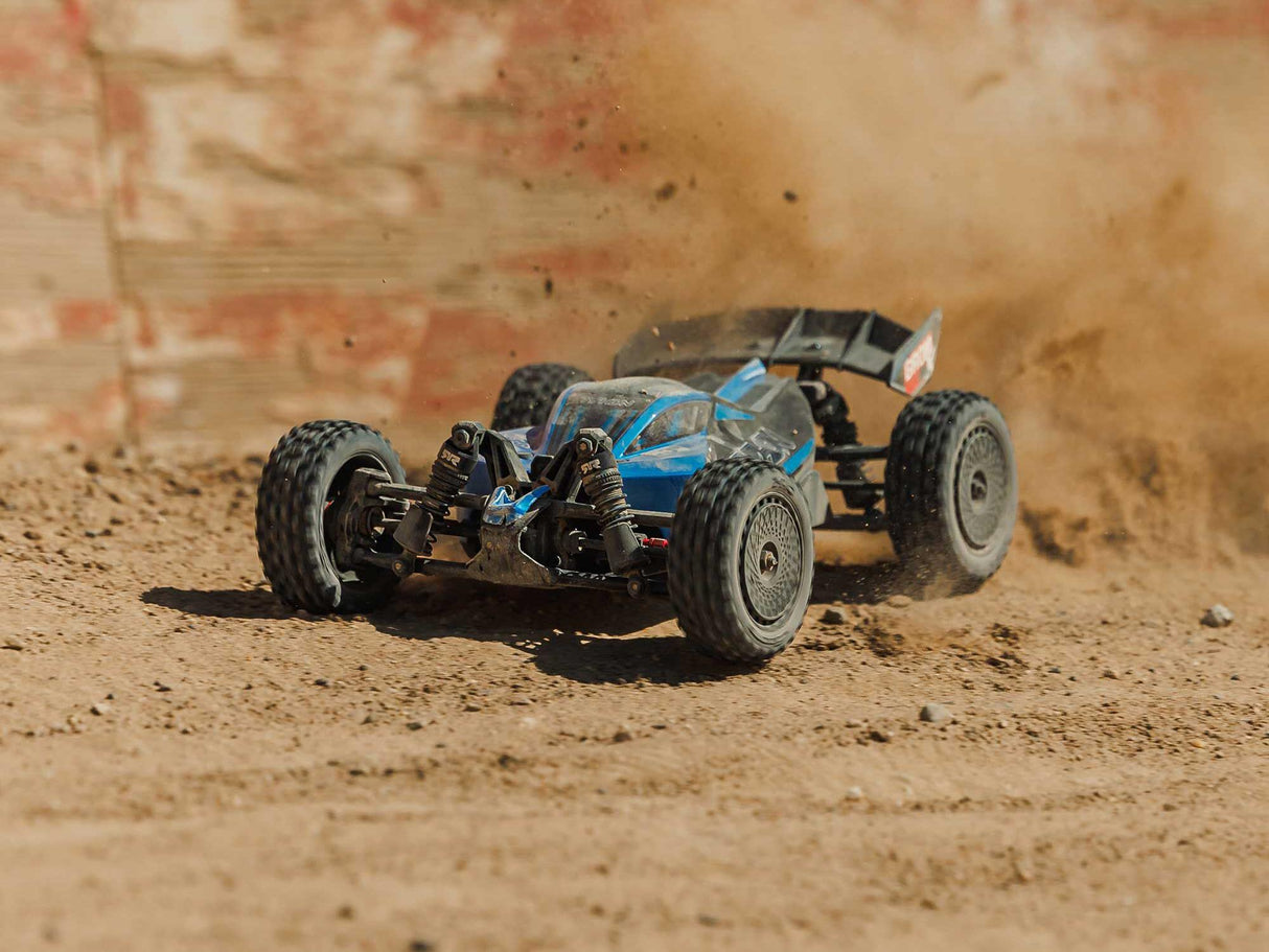 Arrma /18 TYPHON GROM 223S BLX Brushless 4X4 with Batt/Charger Blue