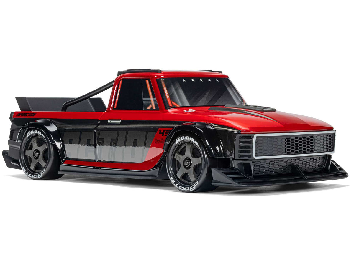 ARRMA 1/12 INFRACTION GROM 3S BLX 4X4 RTR with Batt/Charg - Red/Black - Pre Order - Expected late October