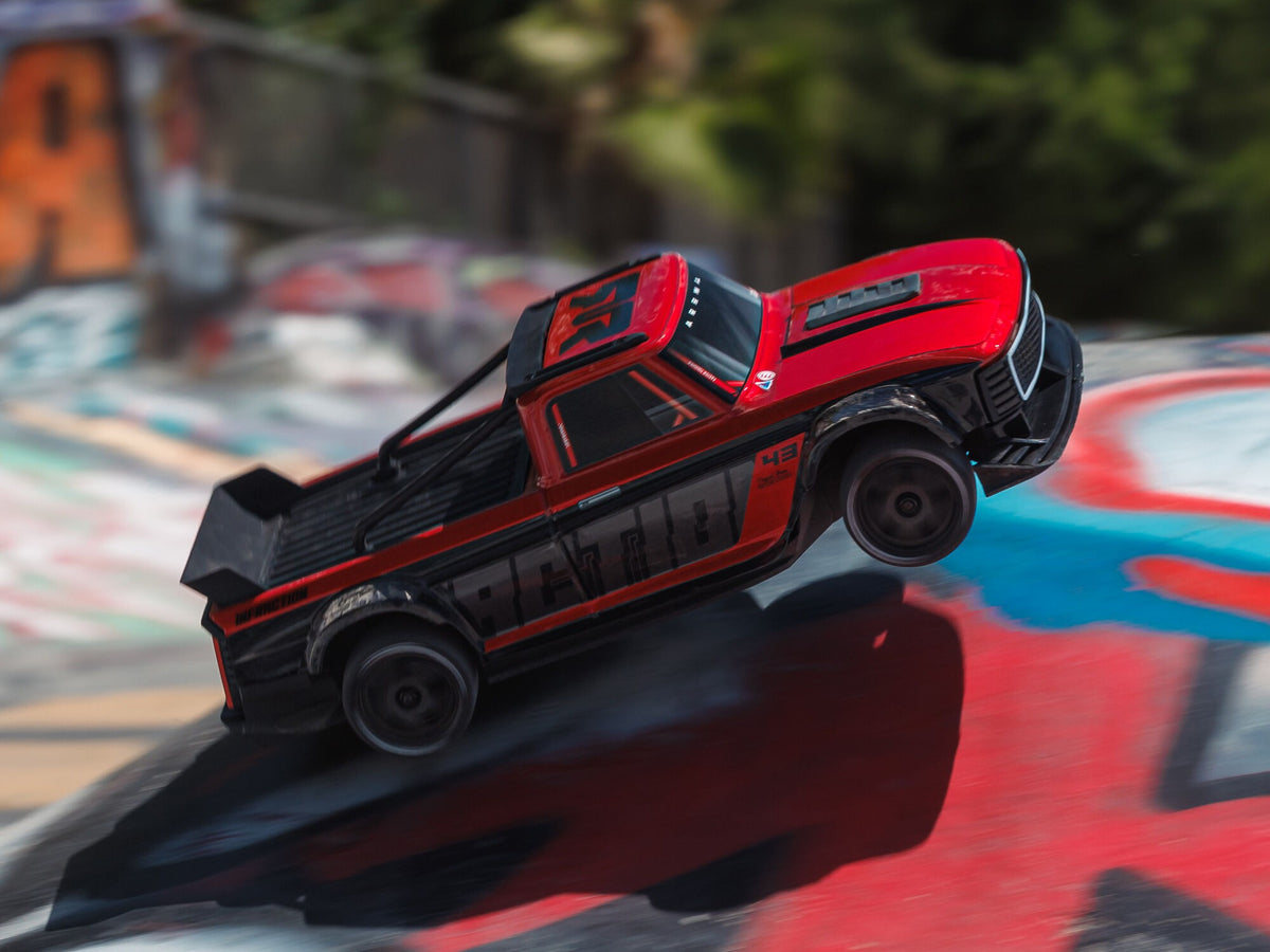 ARRMA 1/12 INFRACTION GROM 3S BLX 4X4 RTR with Batt/Charg - Red/Black - Pre Order - Expected late October