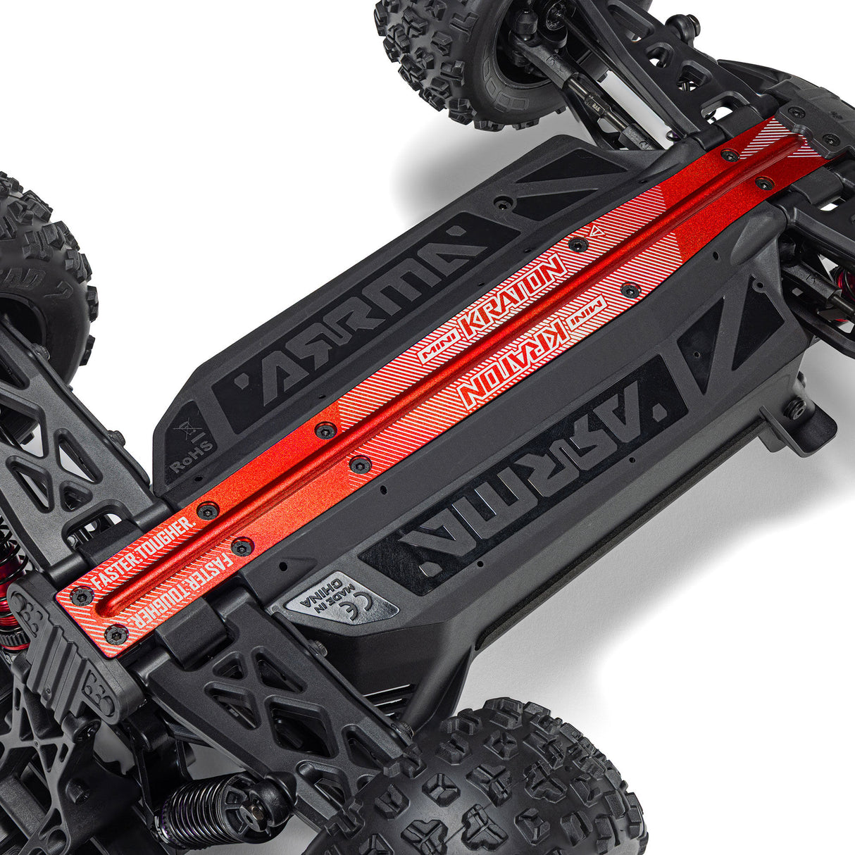 Arrma 1/16 MINI KRATON 3S DSC 4X4 RTR Speed Truck - Black/Red - Pre Order - Expected mid March