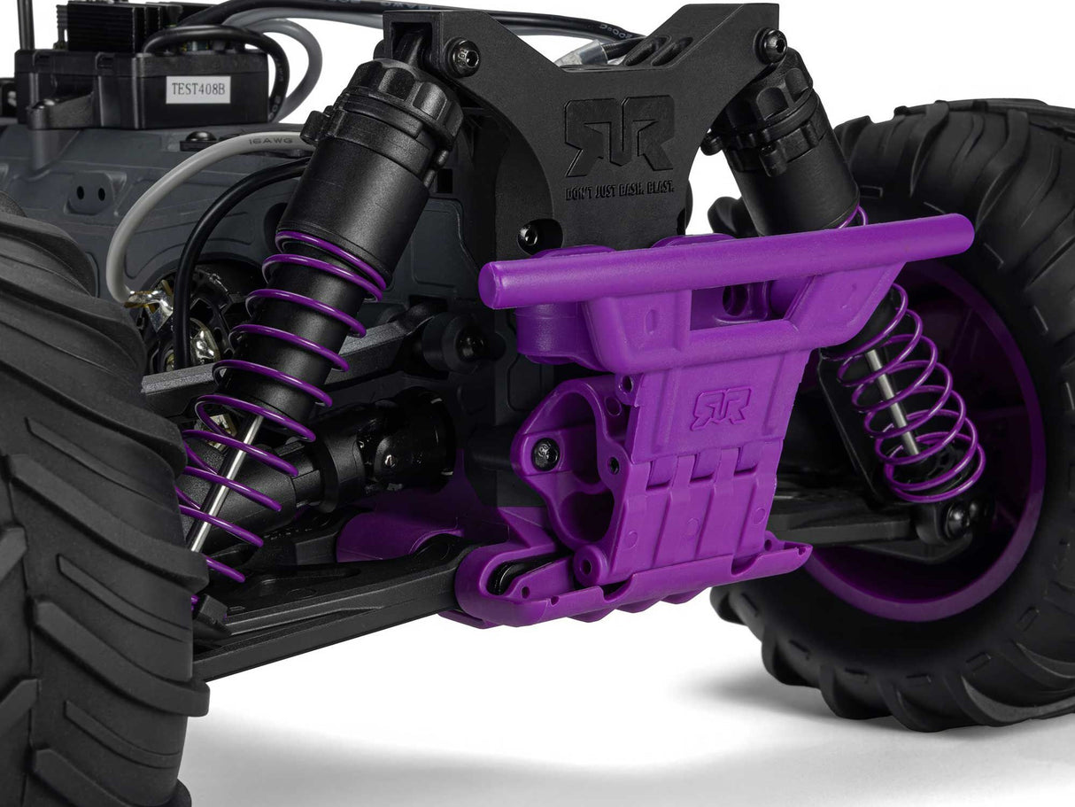 Arrma 1/10 GORGON MEGA 550 2WD MT with Battery & Charger Purple