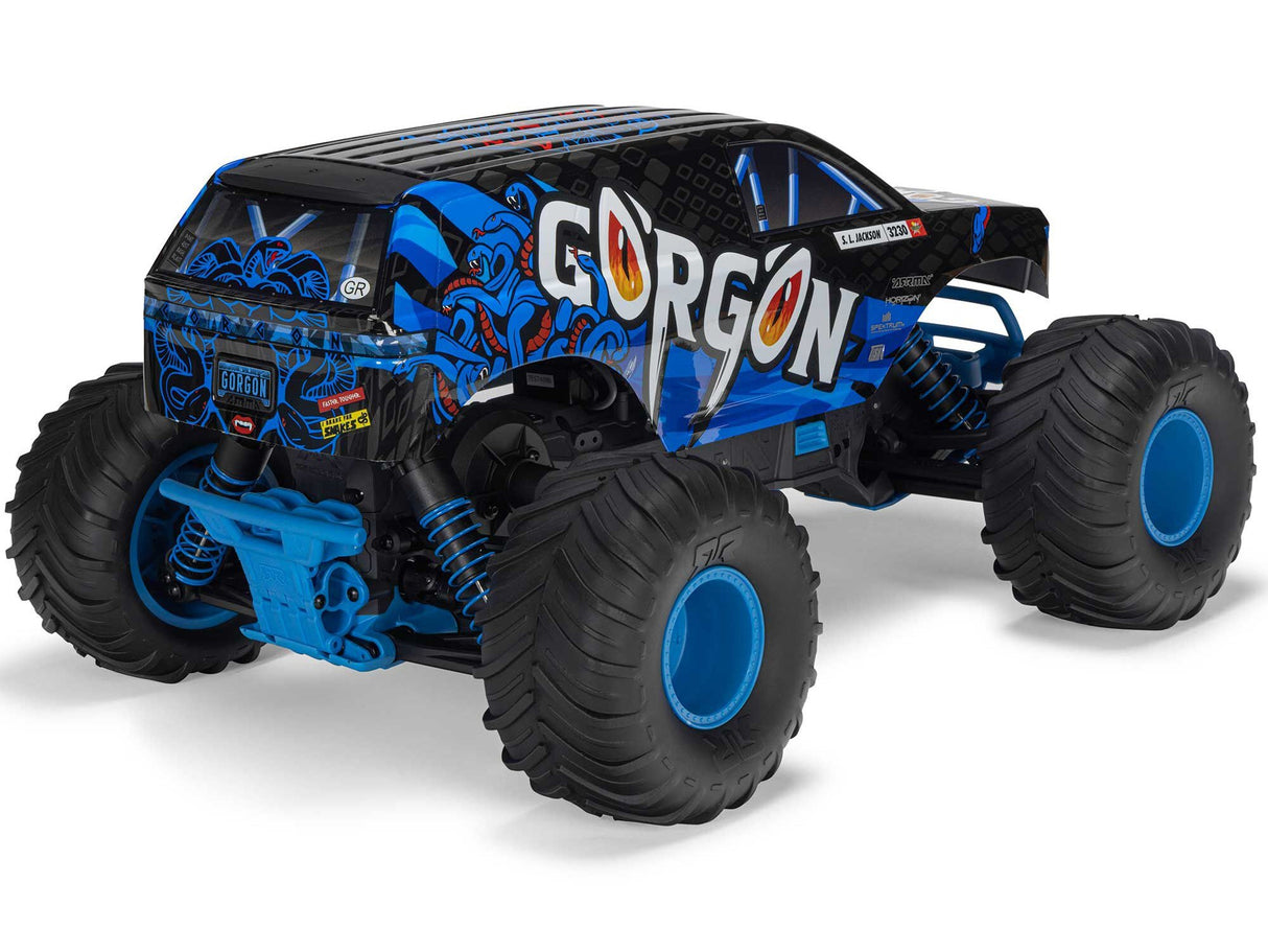 Arrma 1/10 GORGON MEGA 550 2WD MT with Battery & Charger Blue