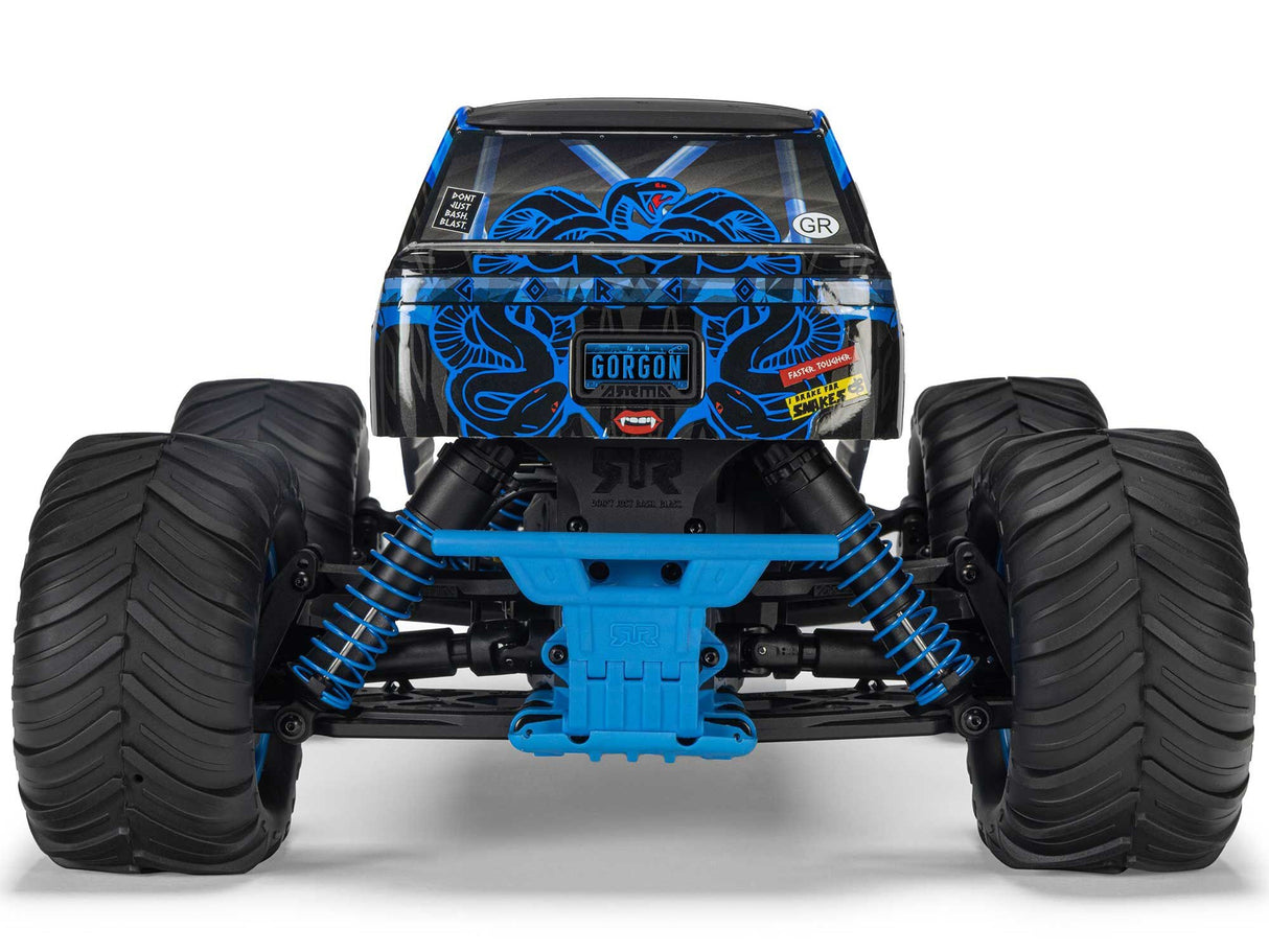 Arrma 1/10 GORGON MEGA 550 2WD MT with Battery & Charger Blue