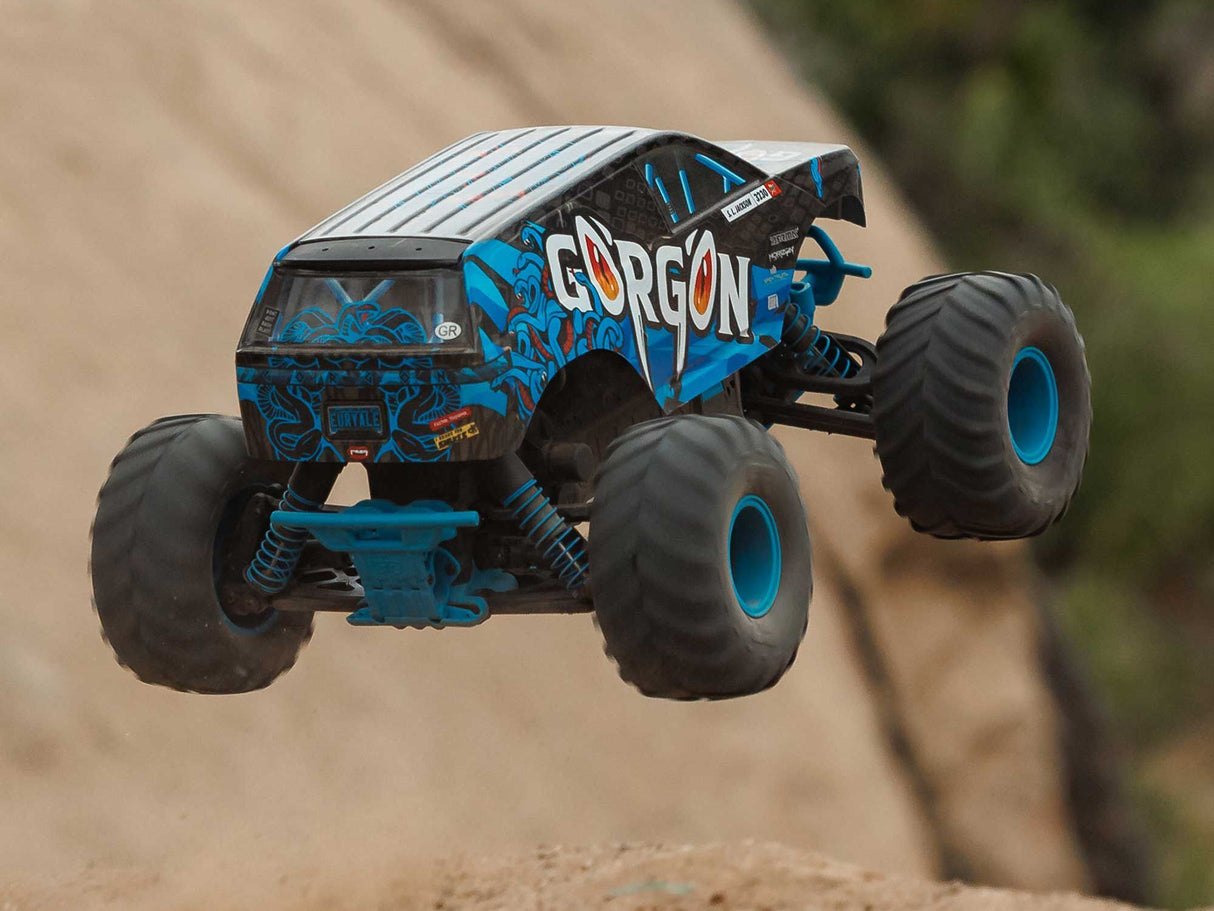 Arrma 1/10 GORGON MEGA 550 2WD MT with Battery & Charger Blue