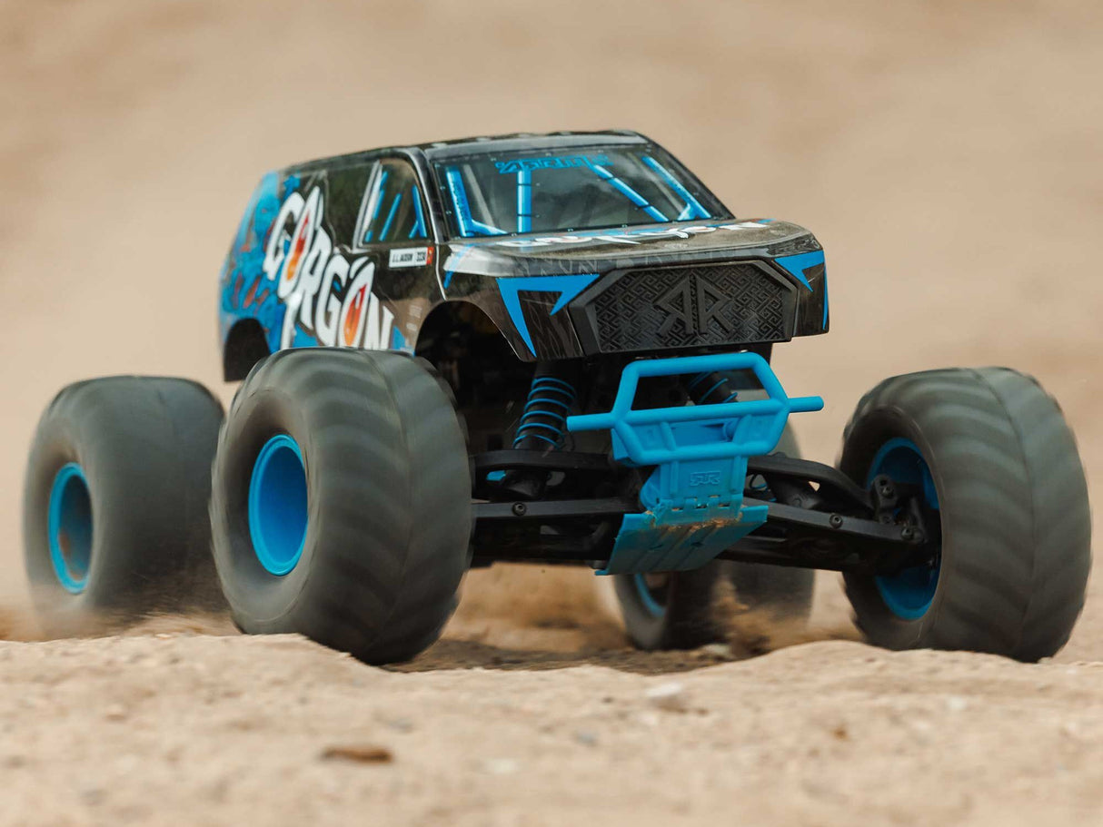 Arrma 1/10 GORGON MEGA 550 2WD MT with Battery & Charger Blue
