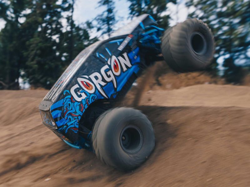 Arrma Gorgon 2wd MT 1/10th RTR (no Battery/Charger) Blue ARA3230T1