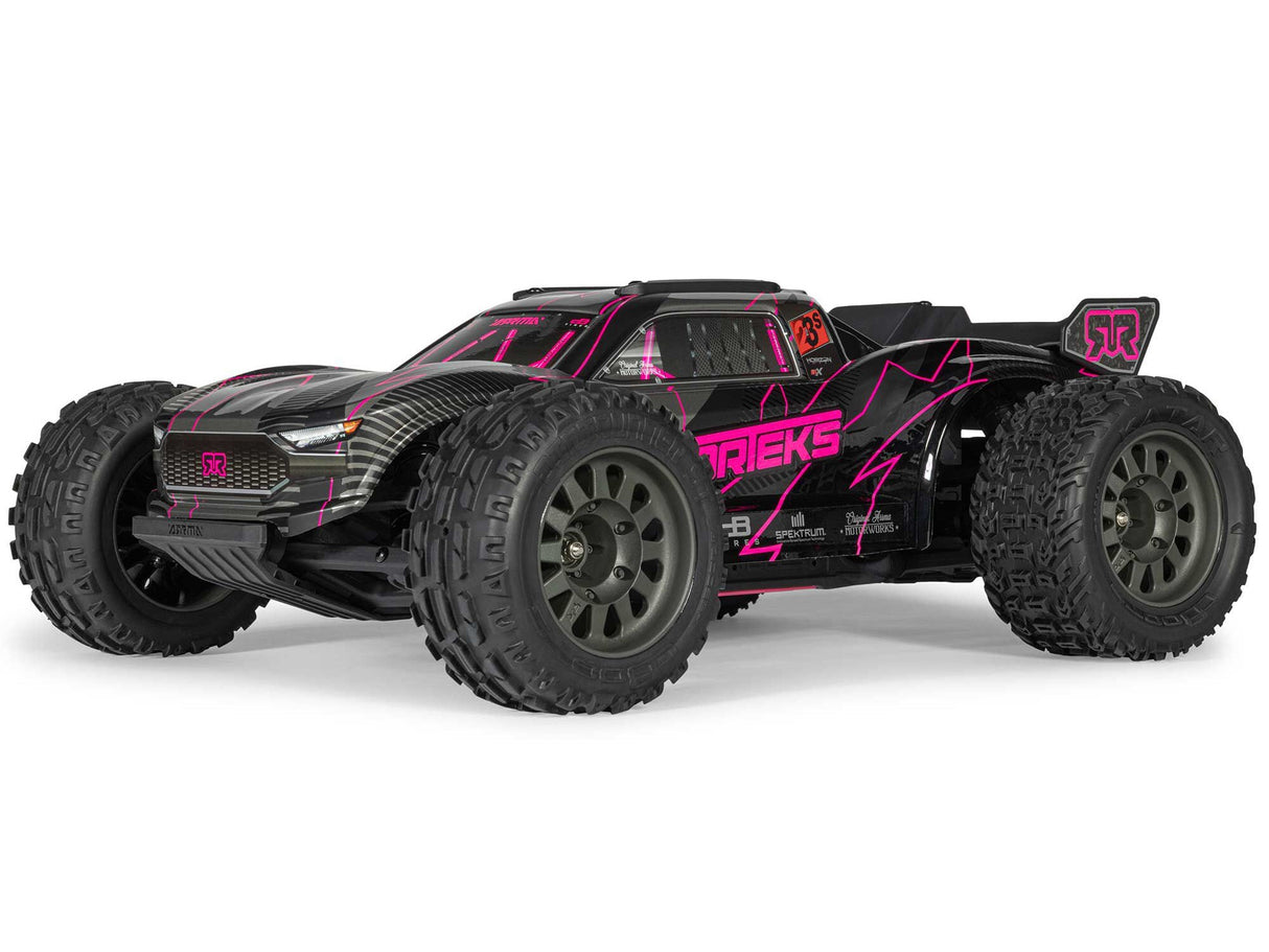 Arrma 1/10 VORTEKS 223S DSC 2WD RTR Brushless Stadium Truck - PINK - FOR PRE ORDER - EXPECTED JULY