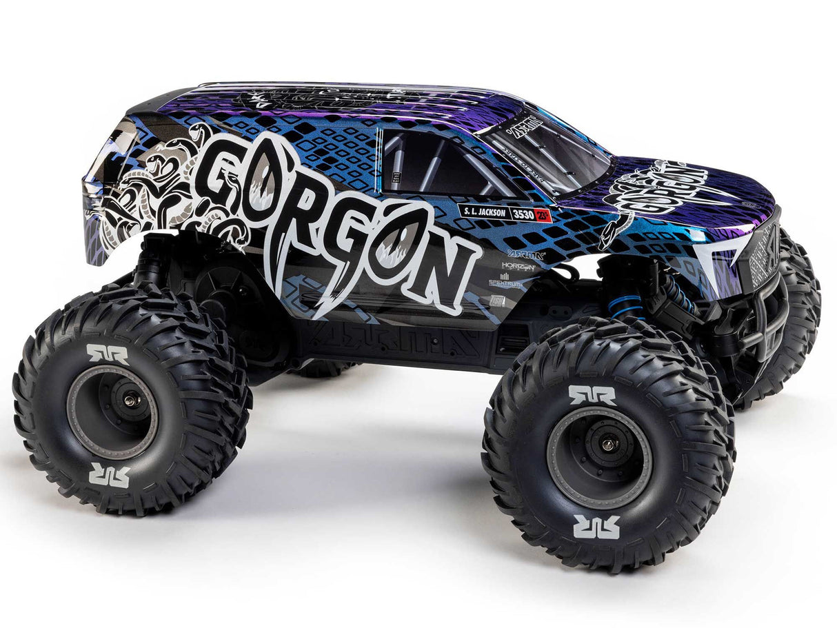 Arrma 1/10 GORGON 223S 2WD RTR Monster Truck Blue/Black - Pre Order - Expected late June