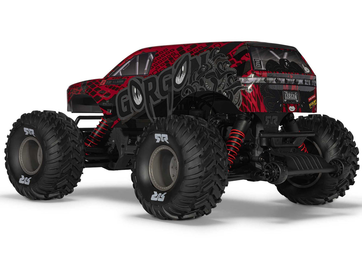 Arrma 1/10 GORGON 223S 2WD RTR Monster Truck Red/Black - Pre Order - Expected late June