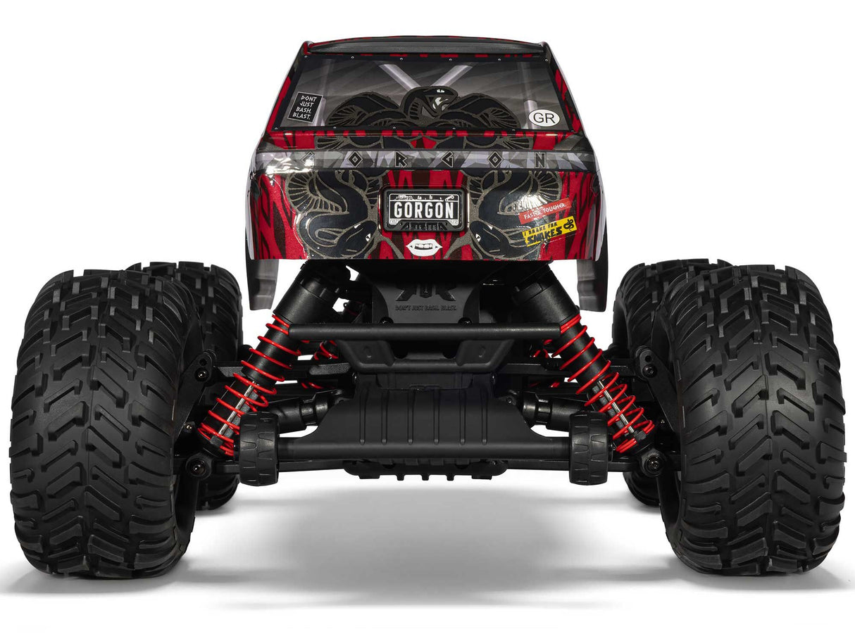 Arrma 1/10 GORGON 223S 2WD RTR Monster Truck Red/Black - Pre Order - Expected late June